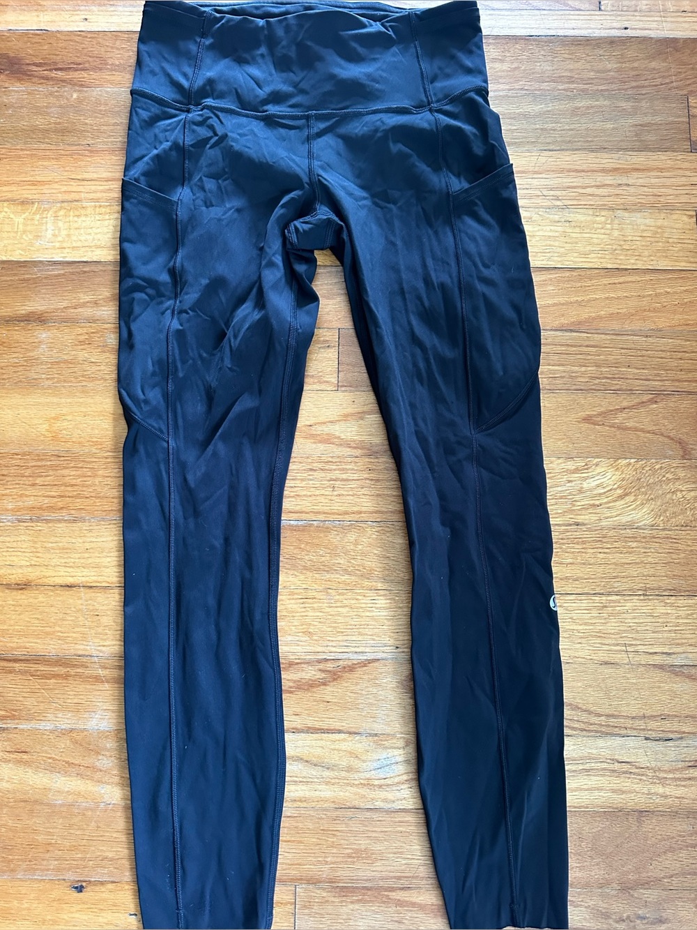 Lululemon fast and free black leggings